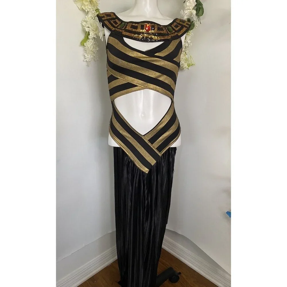 Vintage‎ Sexy Leg Avenue Women’s Cleopatra Costume Size Med Fits Size Small EUC